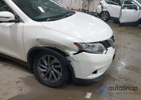 2016 Nissan Rogue Sl z USA, uszkodzony, nr VIN 5N1AT2MV3GC837942